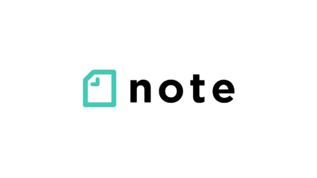 note,ロゴ